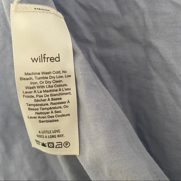 NWT - Aritzia Wilfred ADELA T-SHIRT - Picture 4 of 9